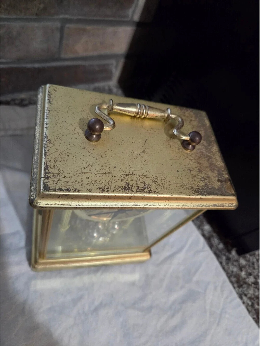 VTG Elgin Mantel Clock- broken
